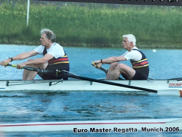 Rene Kieft en Bernard Luttikhuizen Euro Master Regatta München 2006