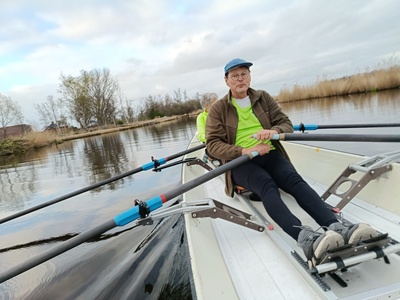 met de wherry naar landsmeer